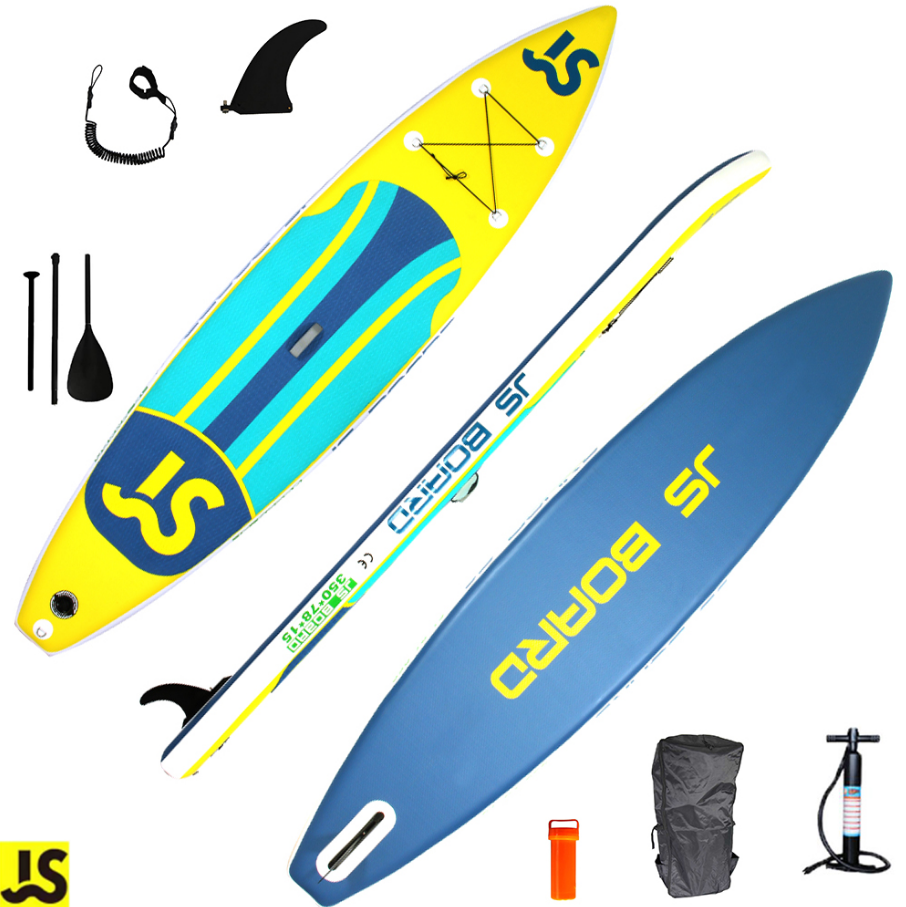 САП доска 3,50 м JS BOARD жёлтая 350*81*15 см