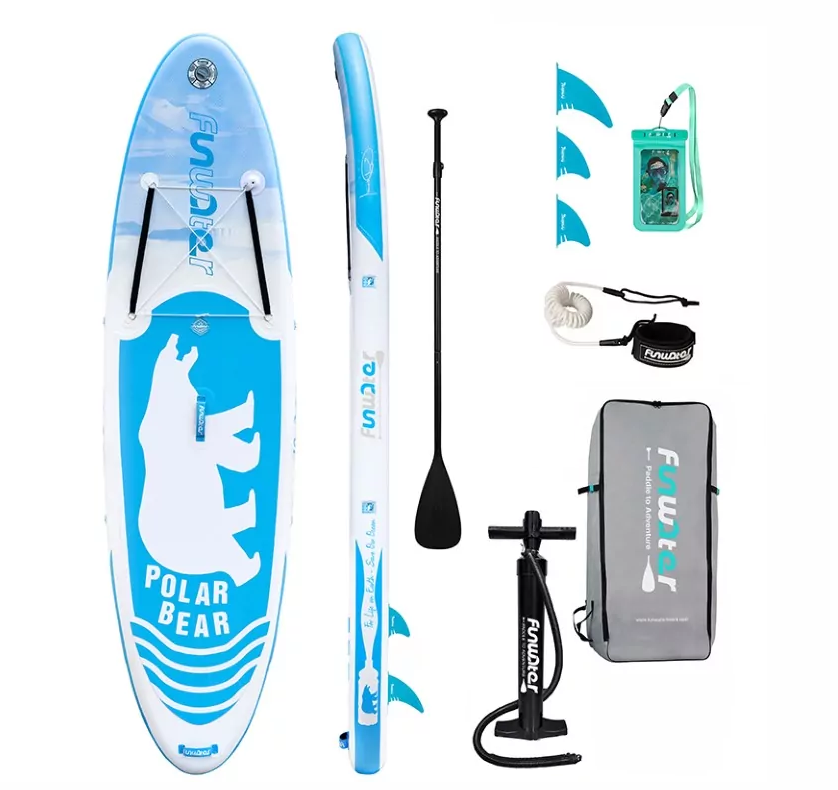 САП доска 320*84*15 SUPFW07A Polar Bear FUNWATER