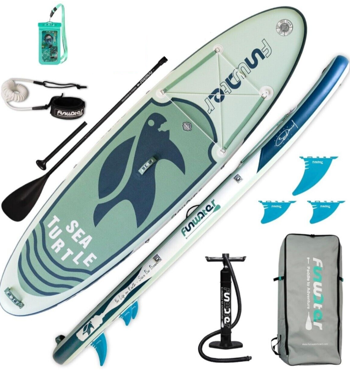 САП доска 320*83*15 SUPFW09E Sea Turtle FUNWATER