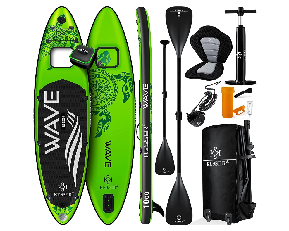 САП доска 320*75*15 Kesser WAVE 10'6 SBF-GREEN320