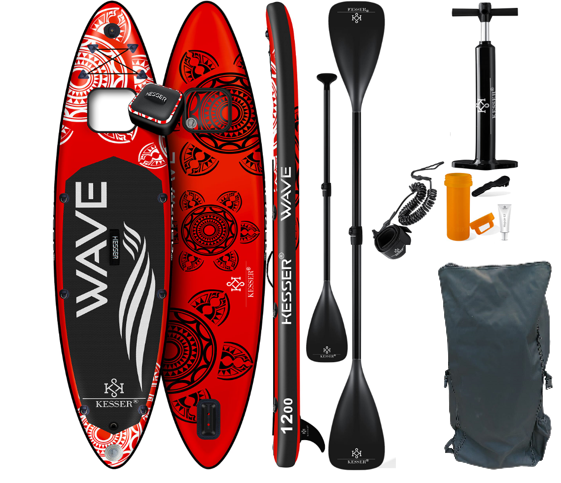 САП доска 320*75*15 Kesser WAVE 10'6 SBF-RED320