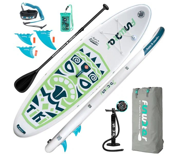 САП доска 320*83*15 SUPFW05A Tiki White FUNWATER