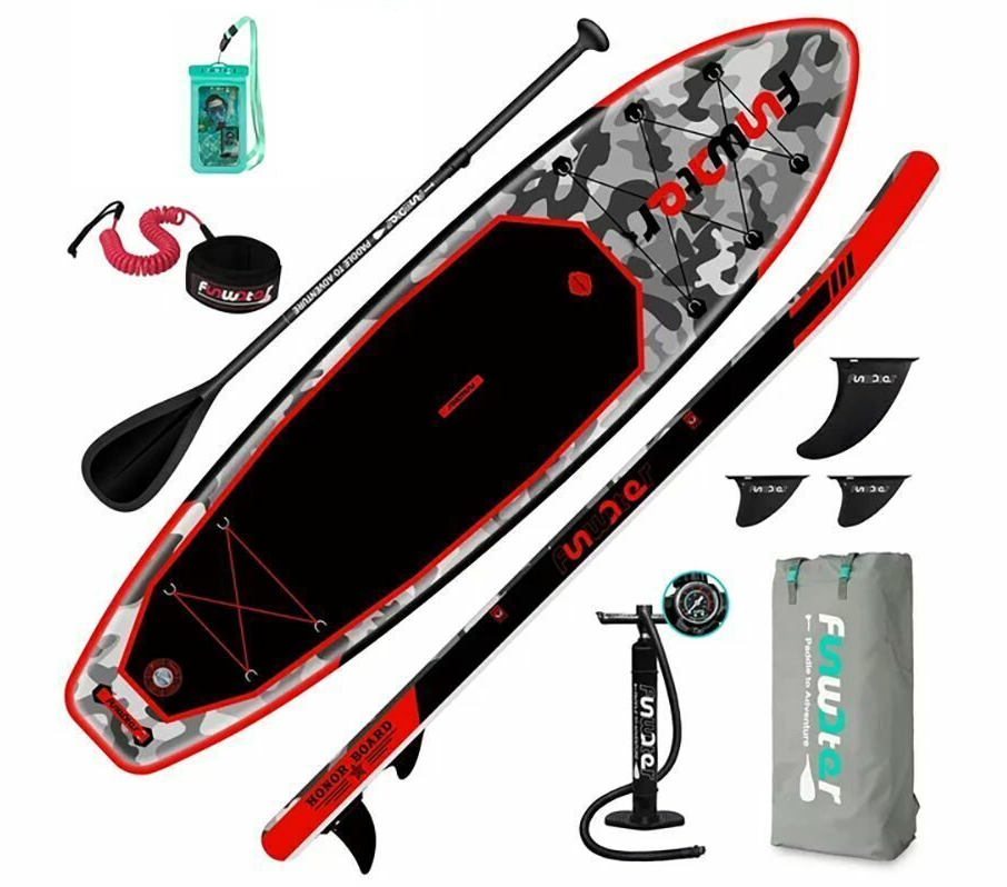 САП доска 330*84*15 SUPFW10B Honor RED Board FUNWATER