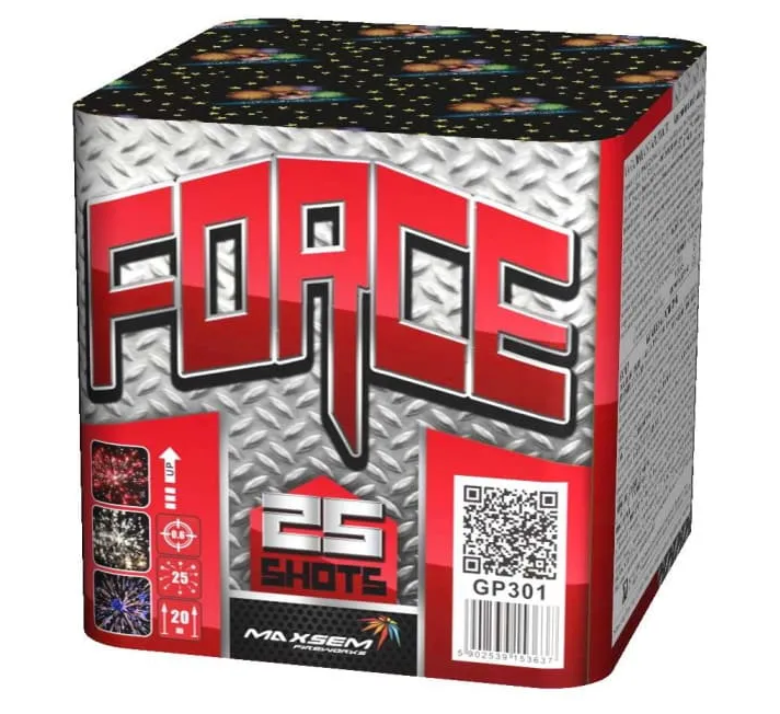 Батарея салютов FORCE GP301 (0,6" / 25 залпов)