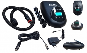 Насос электрический DAMA для SUP  и лодок с аккумулятором15000mAh(1-20psi)