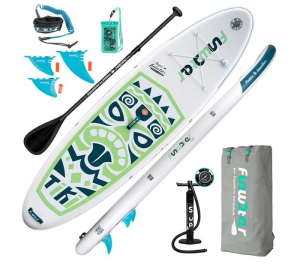 САП доска 320*83*15 SUPFW05A Tiki White FUNWATER