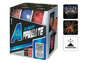 Батарея салютов "Appreiate" GP601 16 залпов * 1.2" (1/8)