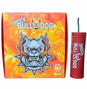 Петарды фитильные "SHOCK BULL DOG" B018 95мм 26-30мм к-т4