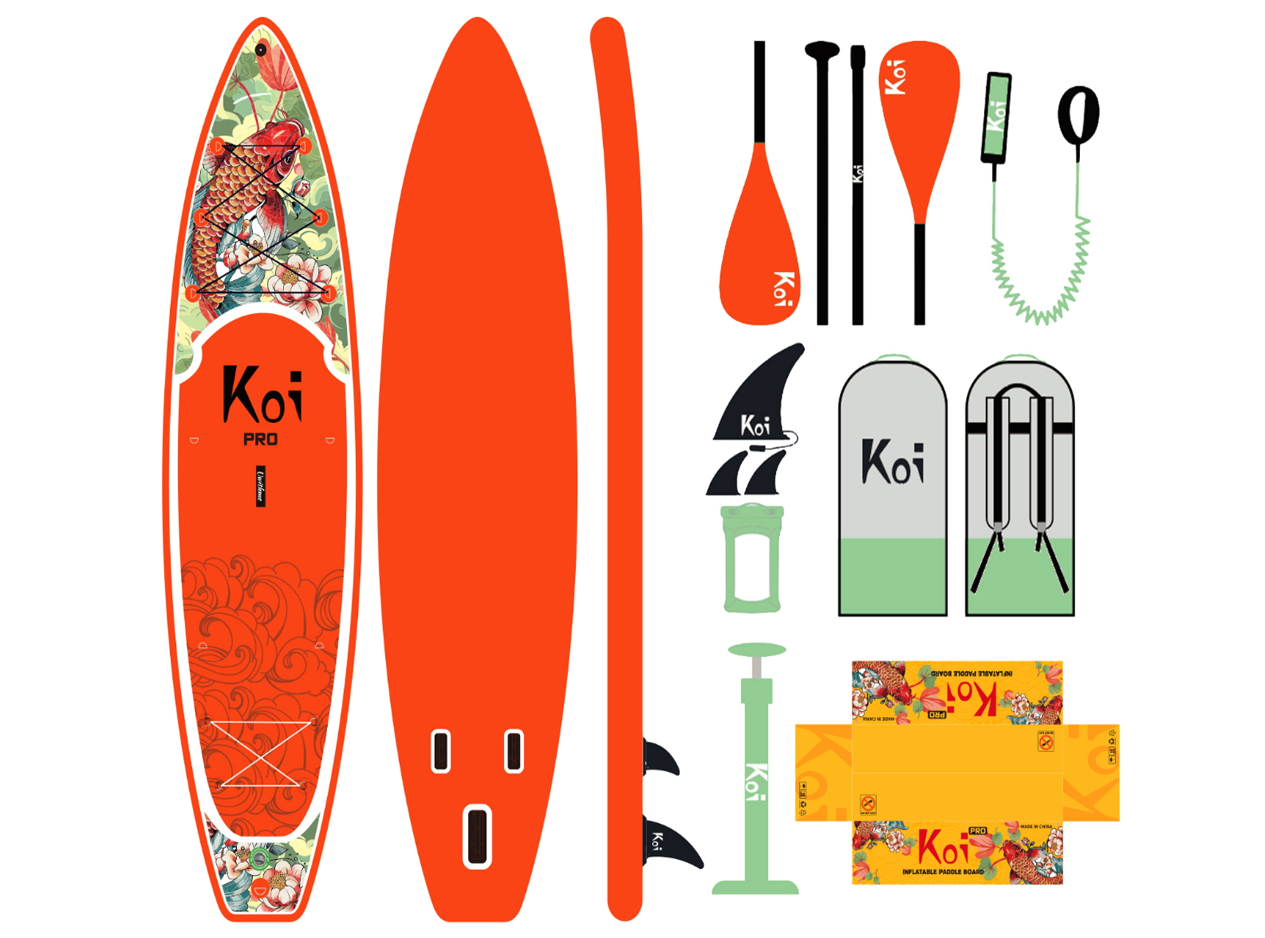 САП доска 350*83*15 SUPRL01A Koi NEW PRO UWM