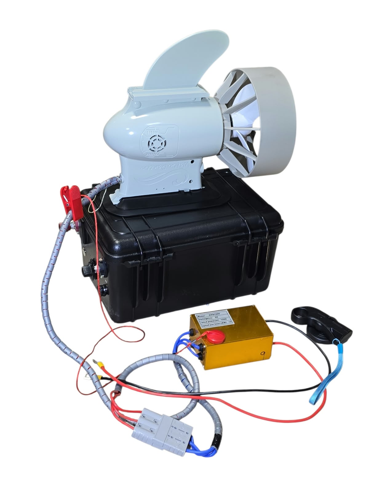 Двигатель для САП (SUP) 1200W/24V/50A 8-10 km/h HONG HING без АКБ