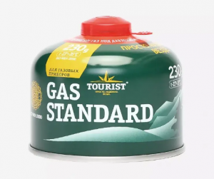 Газ. баллон GAS STANDART (ТВR-230) для портативных приборов - резьбовой